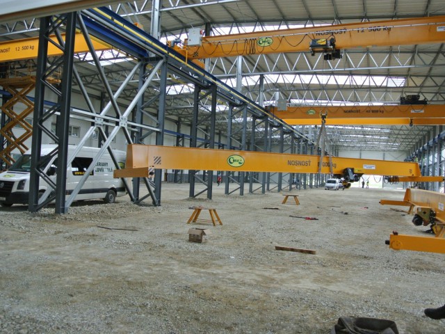 Bridge Cranes Installation
