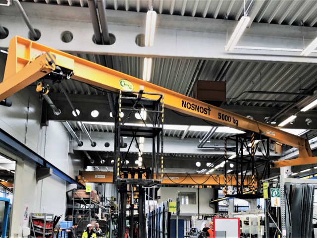 Overhead Crane Installation, 5t