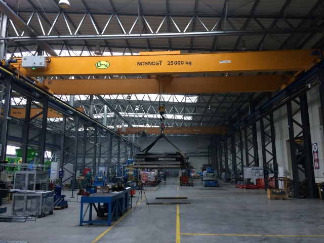 Crane 25t, Load Test