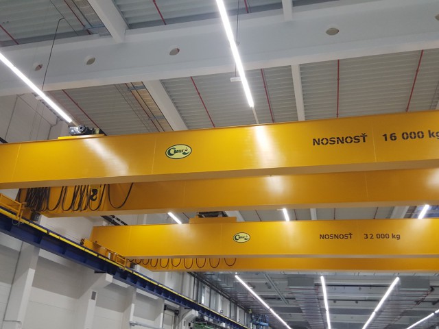 Double-Girder Bridge Cranes, 16t and 32t