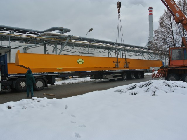 Overhead Crane 20t, Transport