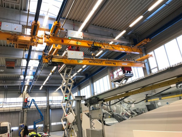 Underslung Cranes Installation, 5t