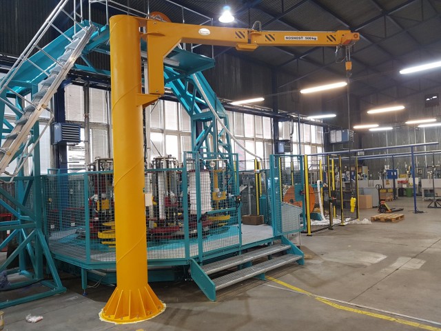 Slewing Jib Crane, 500kg