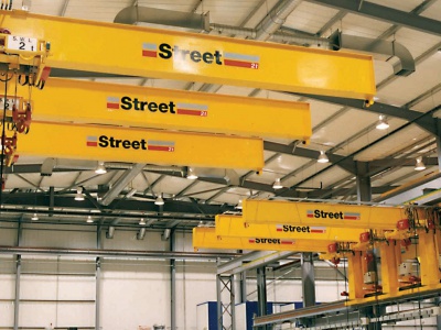 Wall-Travelling Jib Cranes