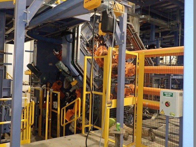 Monorail Crane, Liftket Hoist, Installation in the USA