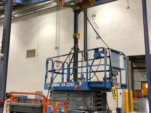 Monorail Crane, Load Test in the USA
