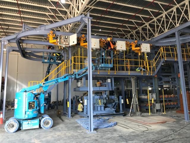 Monorail Crane Installation in Thailand