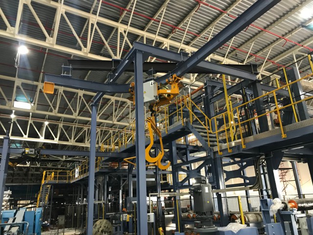 Monorail Crane+ Railway in Thailand
