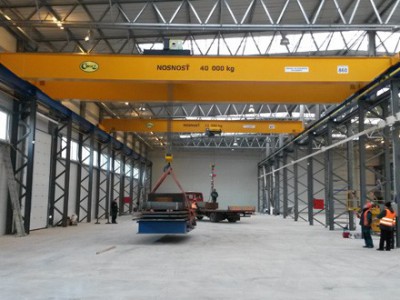 Overhead Cranes 40T 12,5T