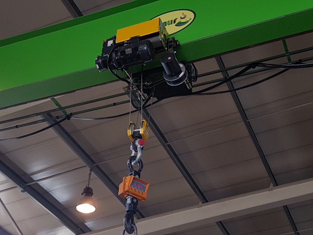 Installed Wire Rope Hoist STREET Crane