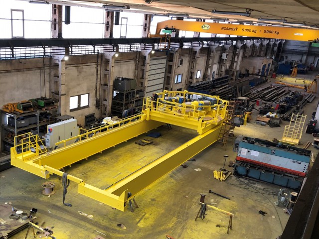 Crane in the Production Process