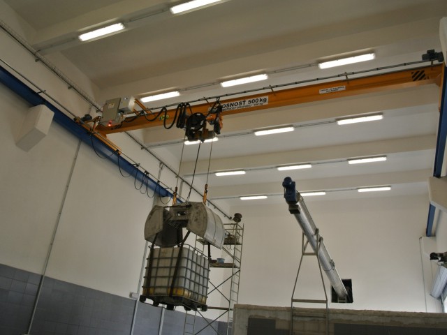 Single-Girder Bridge Crane, 500KG