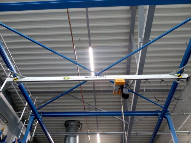 Installed Electric Chain Hoist LIFTKET